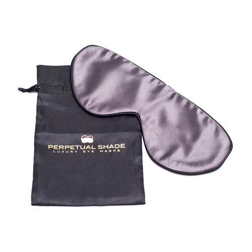 Dark Grey Silk Øyemaske Dark Grey Silk Øyemaske