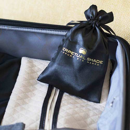 Dark Grey Silk Øyemaske Dark Grey Silk Øyemaske